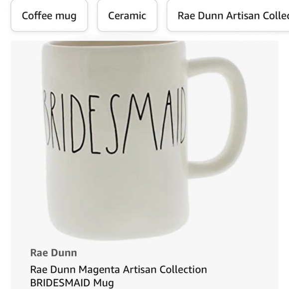 Rae Dunn Bridesmaid Coffee Cup☕ - Picture 10 of 10